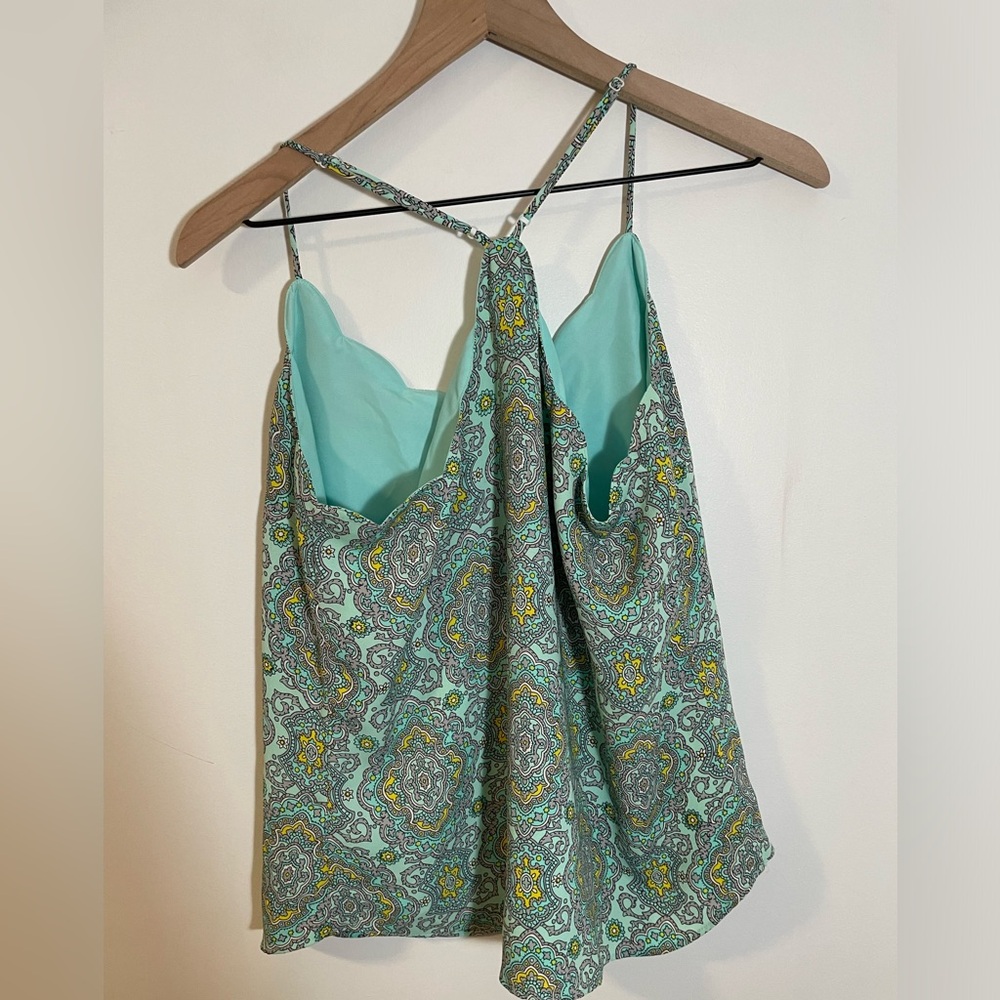 J Crew Factory Scalloped Cami Top Tank Women’s Size 8 Lined Style H4921 - Picture 3 of 7